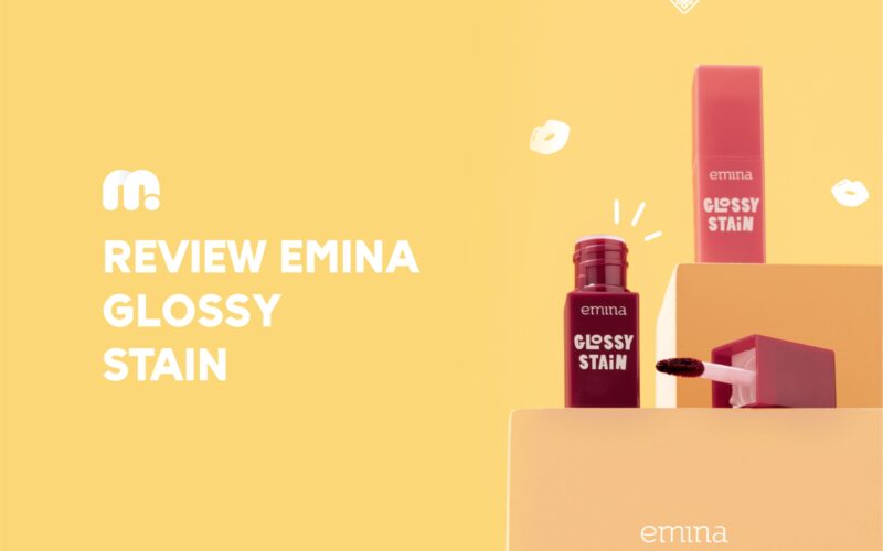 review emina glossy stain