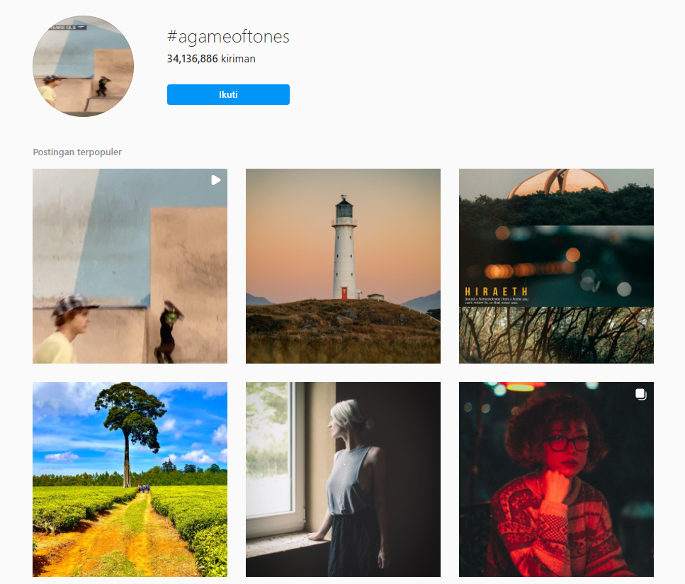 Rekomendasi Hashtag Instagram Fotografi Paling Populer