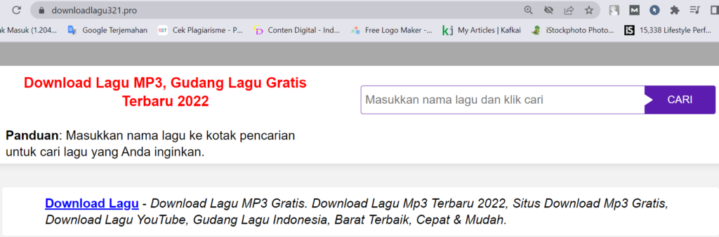 Cara Download Lagu