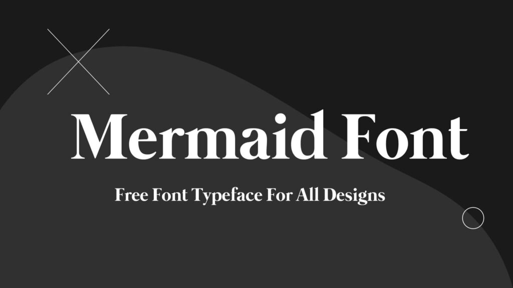 Font Keren - mermaid