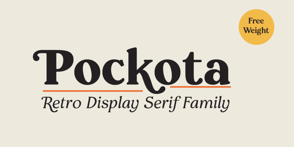 Font Keren - pockota