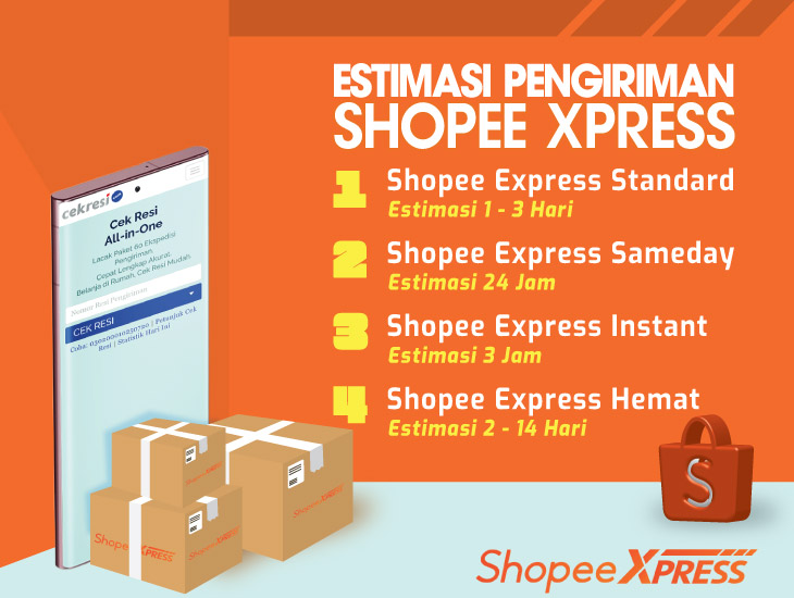 Berapa Lama Kiriman Shopee Express