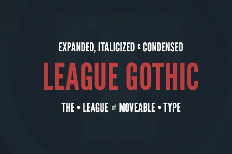 League Gothic